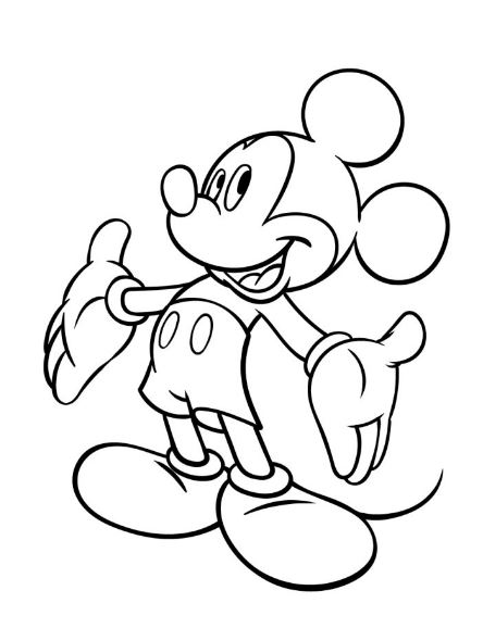 Draw Mickey Mouse